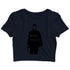 John Wick Movies Hollywood JOHN WICK BABA YAGA Custom Printed Graphic Design Crop Top T-Shirt for Women